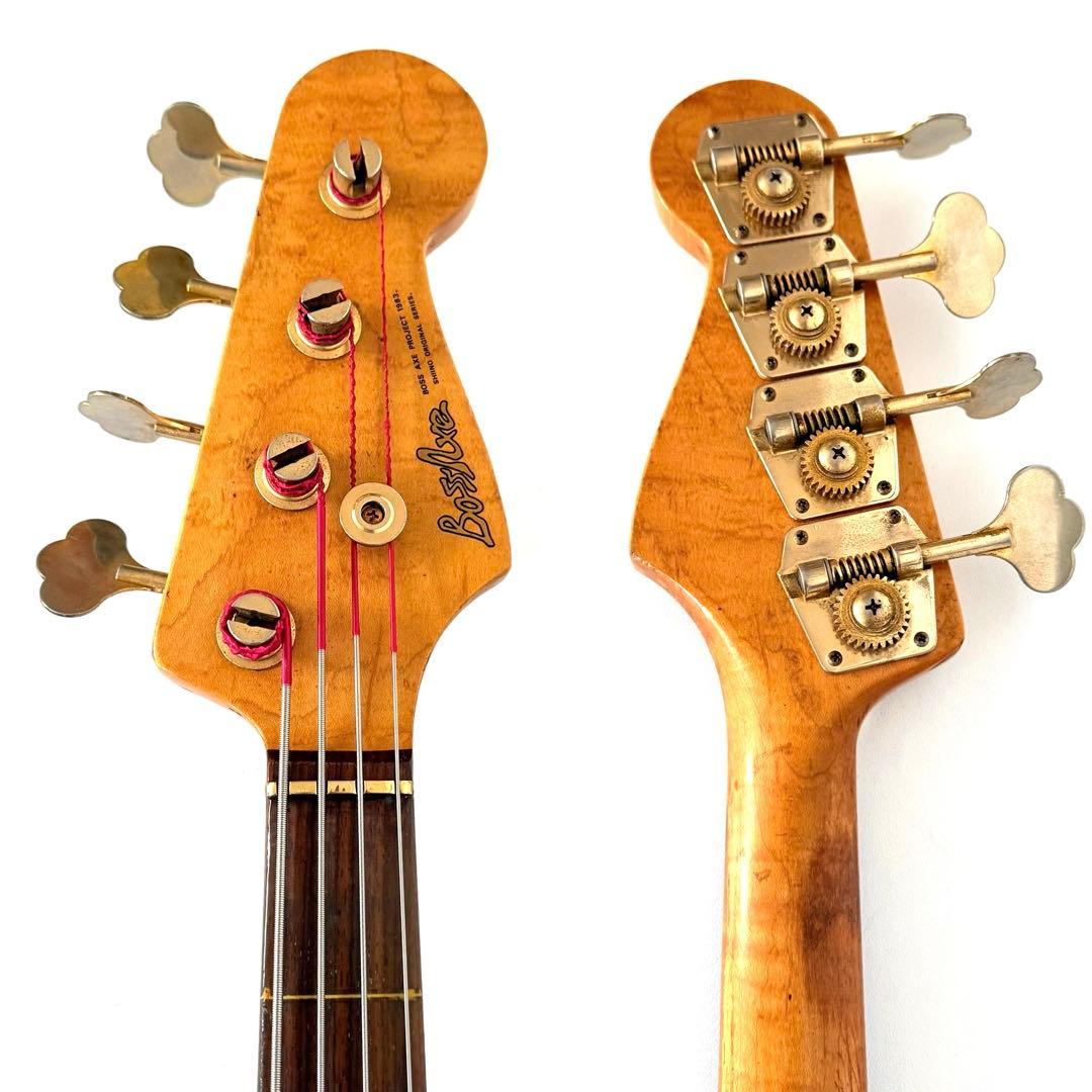 【激レア国産】BOSS AXE PROJECT 1983 フレットレスベース