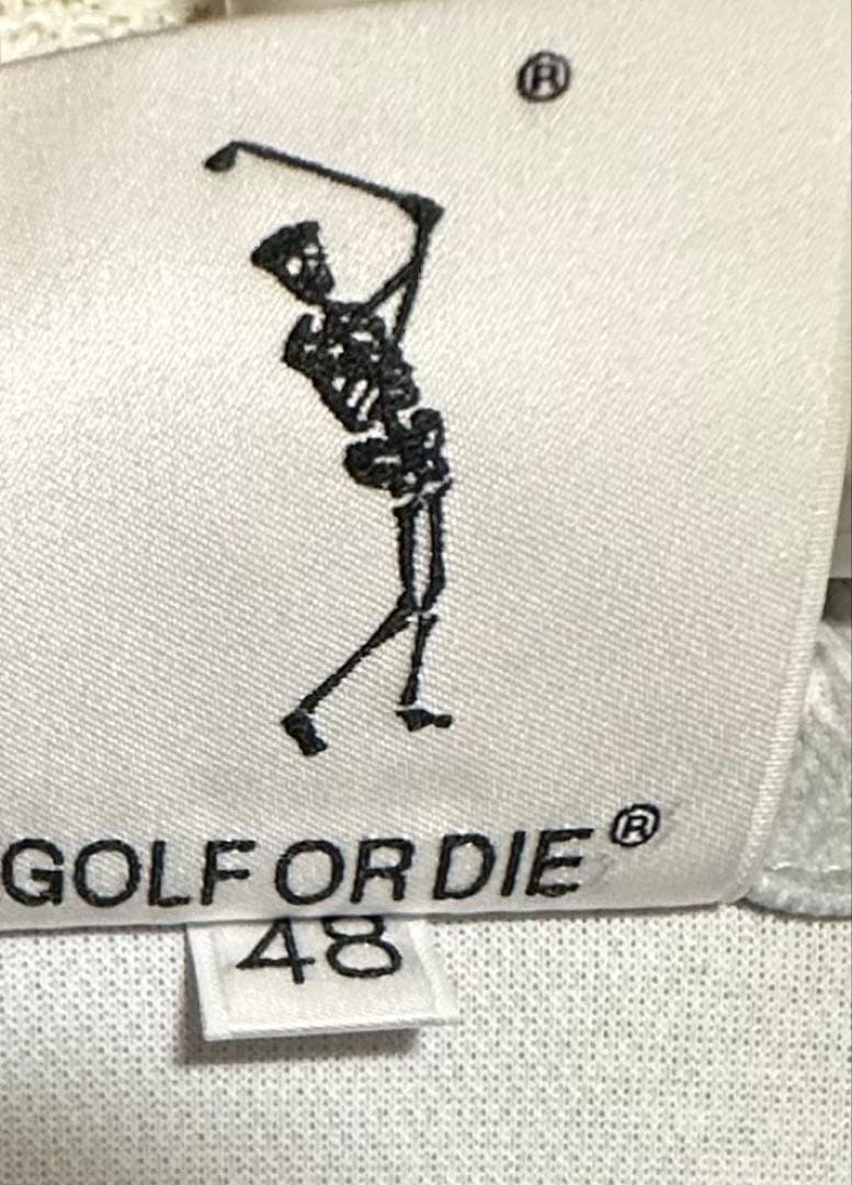 極美品！ 国内正規品！MARK&LONA ゴルフシャツ L〜XL スカル　総柄