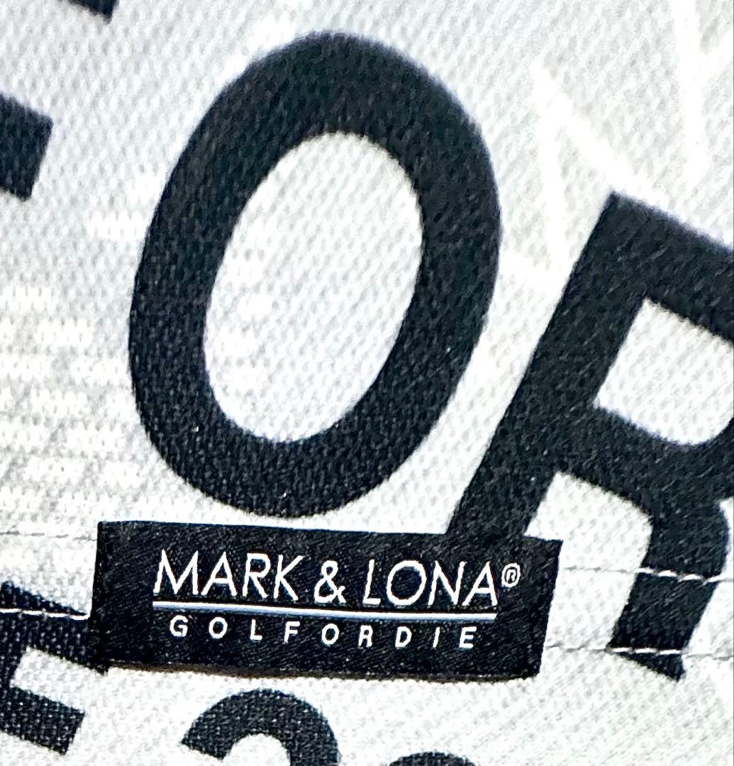 極美品！ 国内正規品！MARK&LONA ゴルフシャツ L〜XL スカル　総柄