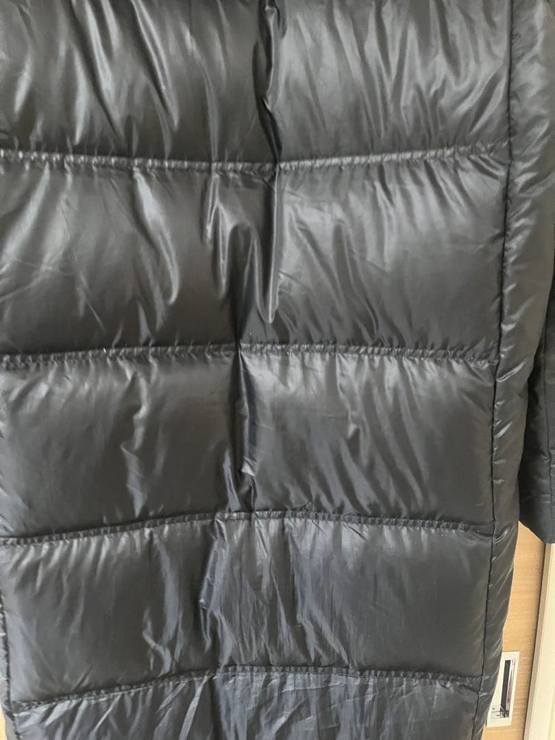 アディダス ベンチコート Mブラック ダウン ロング丈 フーディー