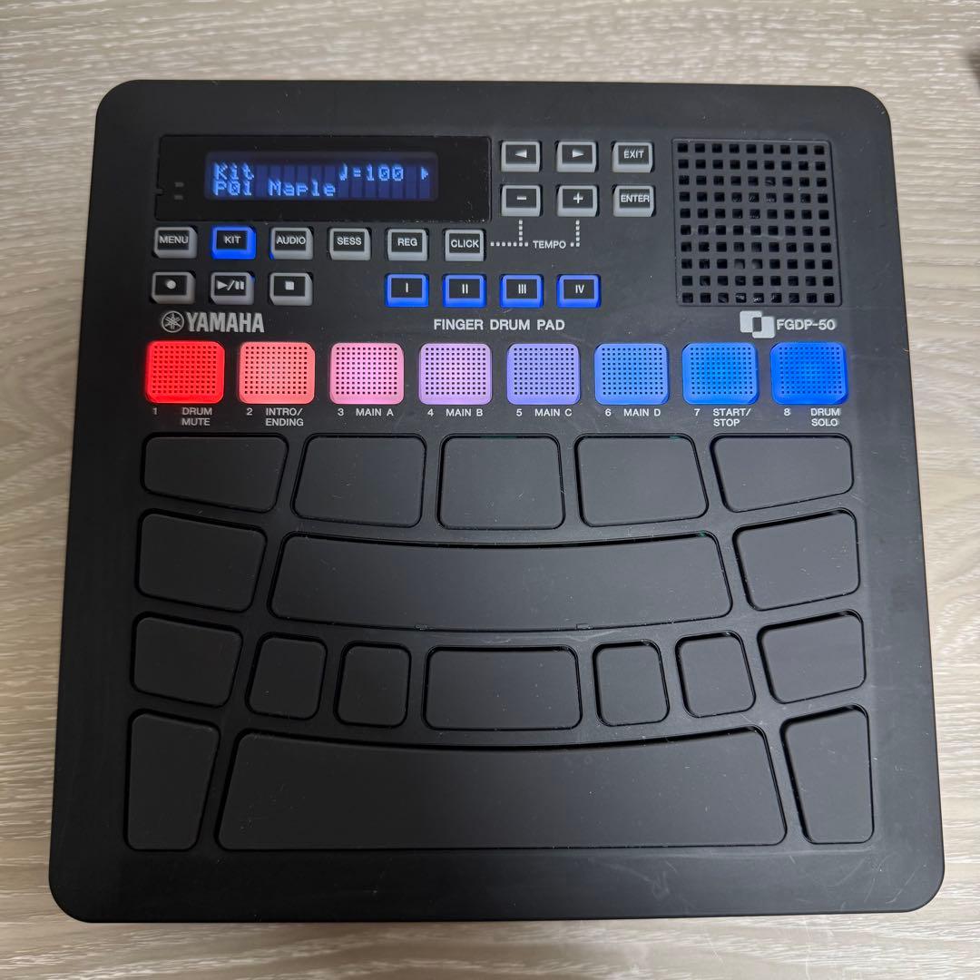 【美品】YAMAHA フィンガードラムパッド FGDP-50