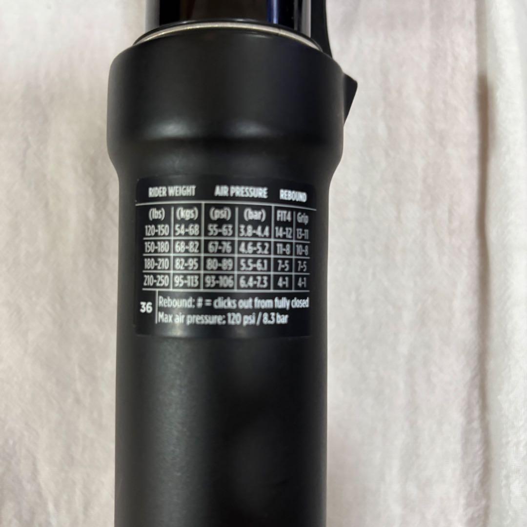 FOX 36 RHYTHM フロントフォーク