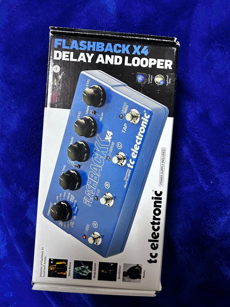 ギター tc electronic FLASH BACK X4