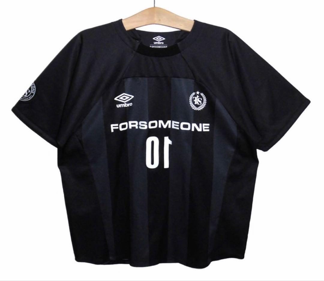 定価2.9万 美品 umbro × FORSOMEONE ゲームシャツ Lサイズ