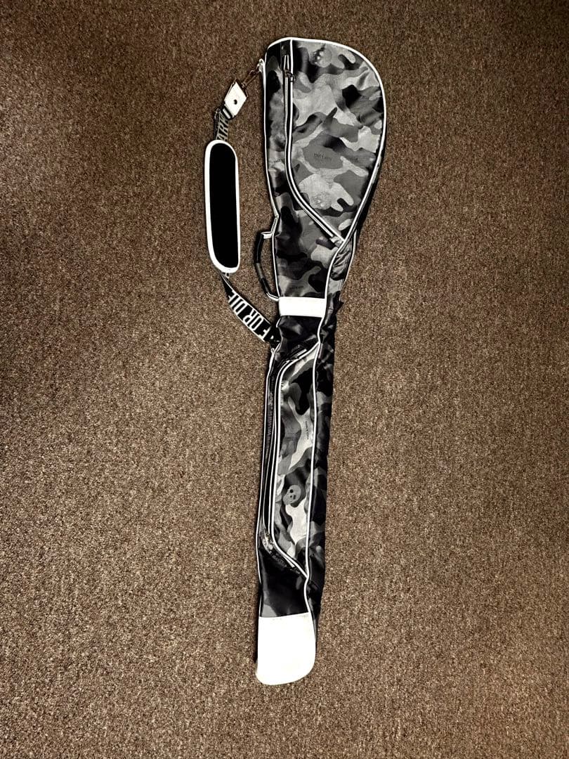 値下！美品✨マークアンドロナ　スカル迷彩柄　クラブケースバッグ