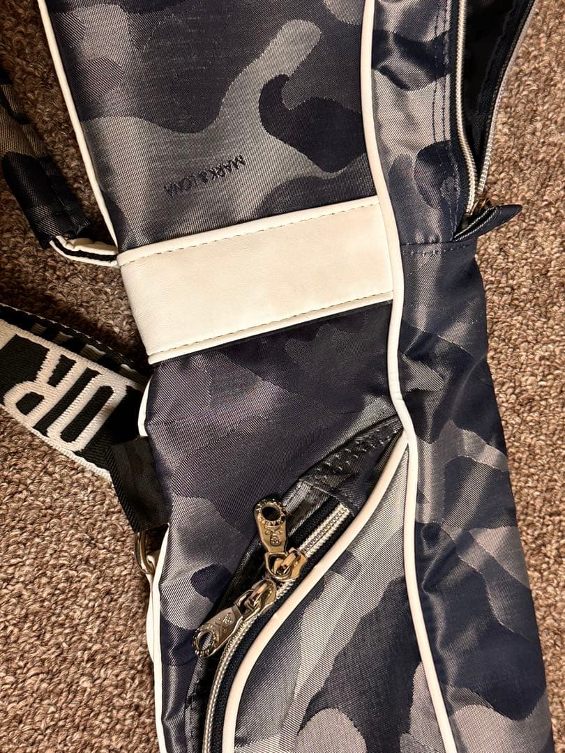 値下！美品✨マークアンドロナ　スカル迷彩柄　クラブケースバッグ