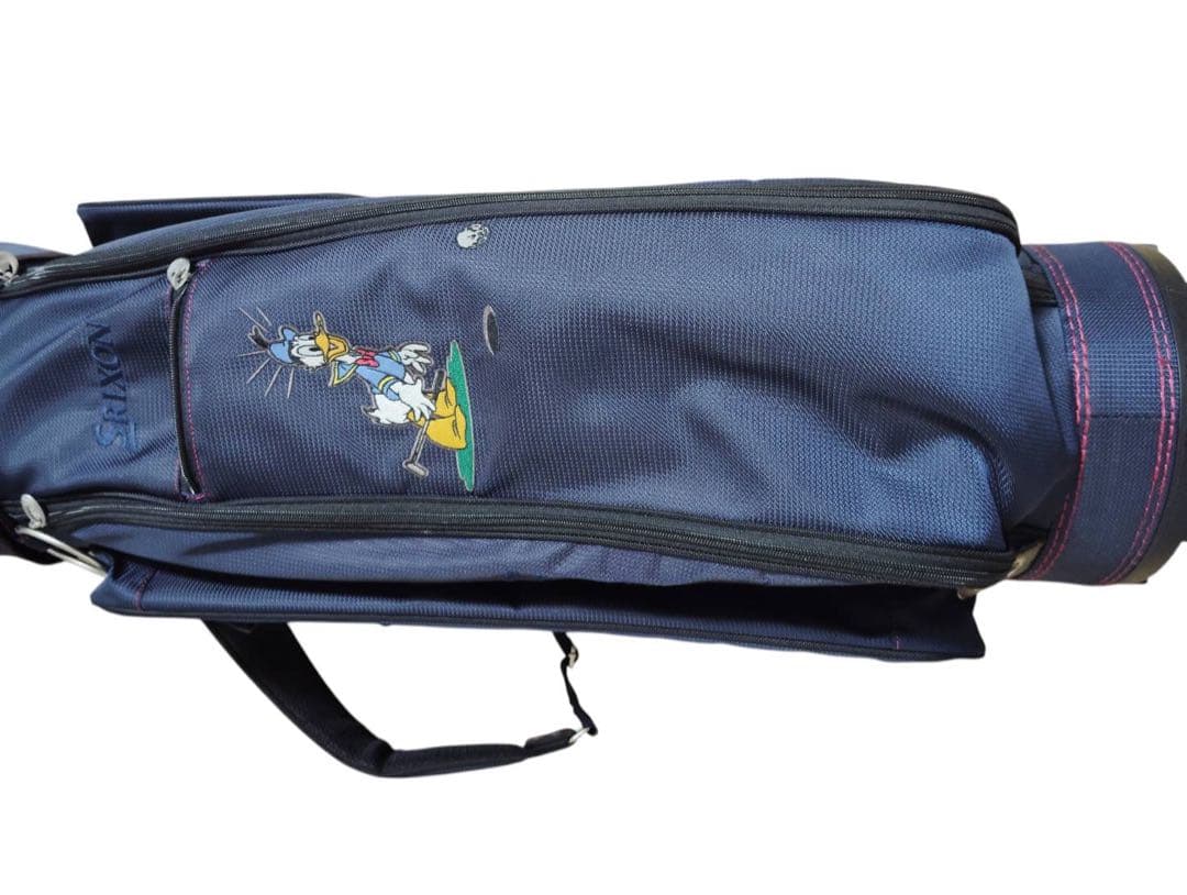 スリクソン ディズニー コラボ GGC-S087L キャディバッグ ネイビー