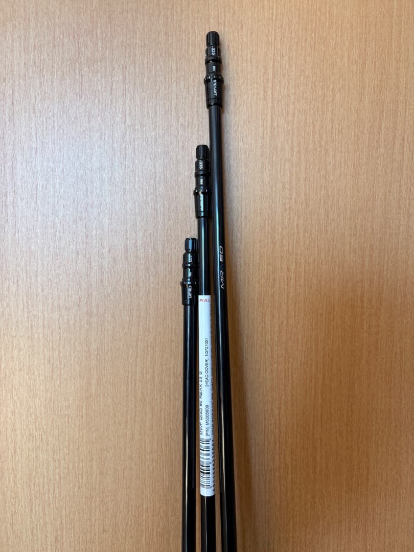 新品 テーラーメイド Qi4D REAX シャフト 3本 50S 55S 85S