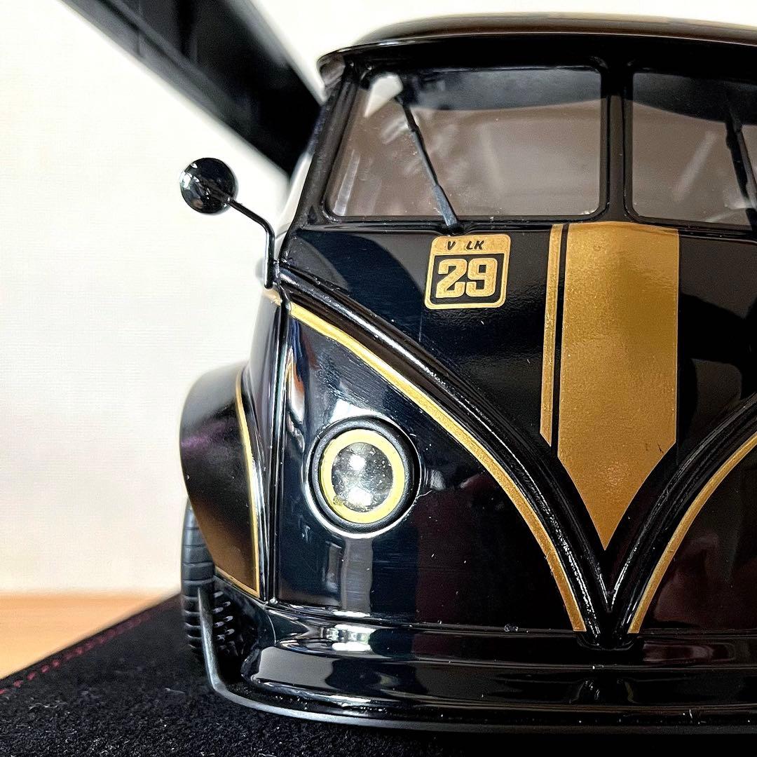 PYOMAROさま専用1/18 フォルクスワーゲン バス JPSカラー