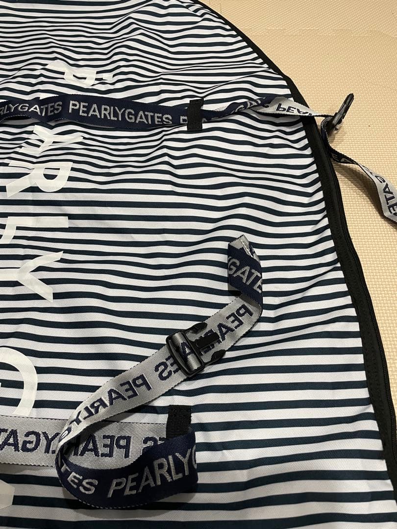 PEARLY GATES パーリーゲイツ ボーダー柄 トラベルカバー