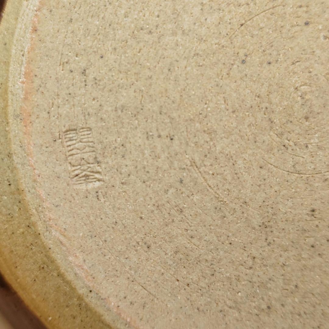 イ633 水指『前大徳寺和尚　極箱　銘　松風』『高取　青柳翠峰作』茶道具