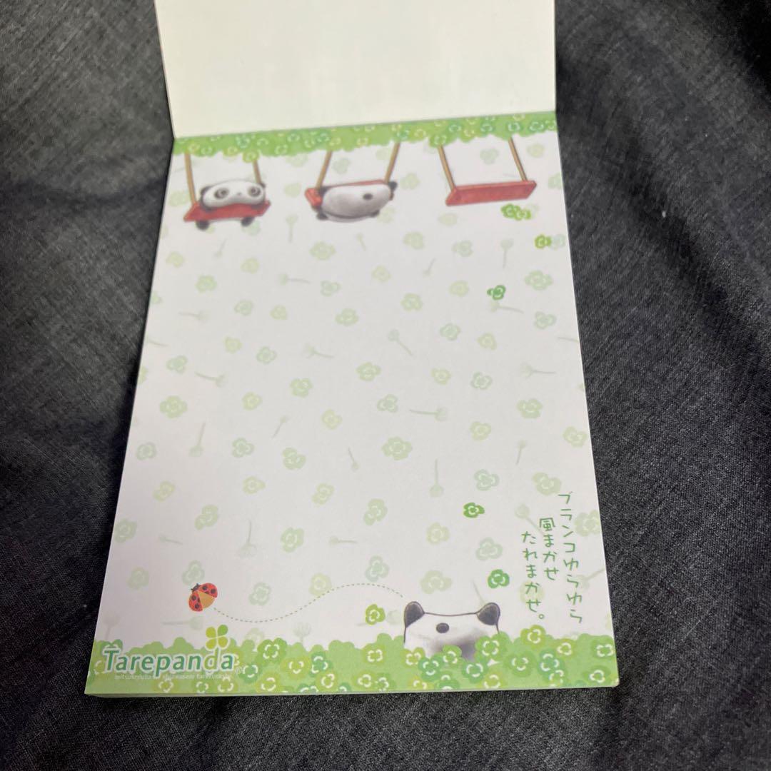 たれぱんだ　メモ帳　平成レトロ