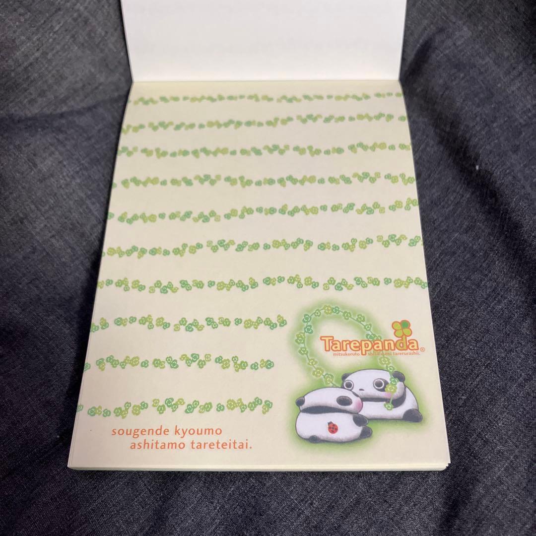 たれぱんだ　メモ帳　平成レトロ