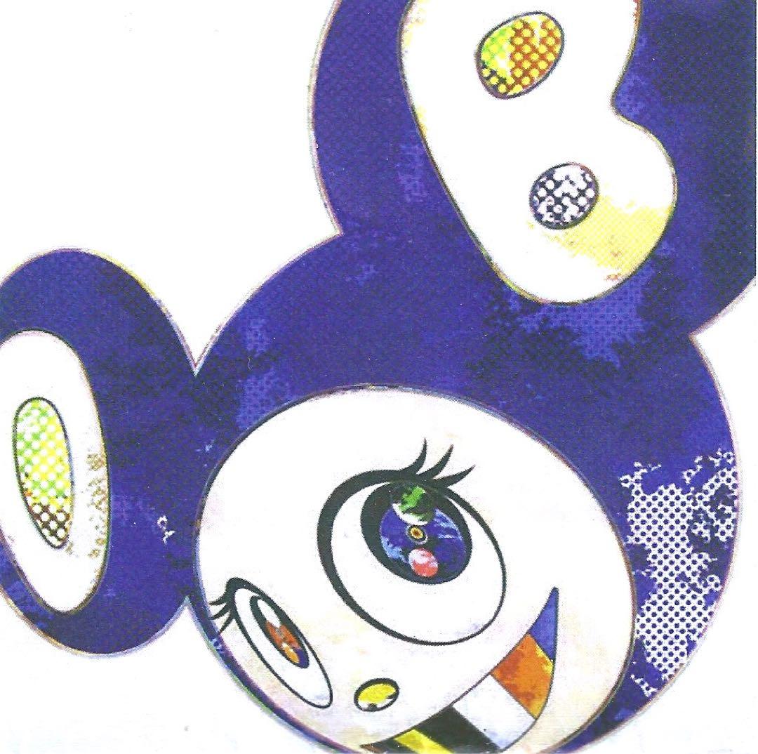 村上隆　And Then × 6 (マリンブルー　スーパーフラットメソッド)