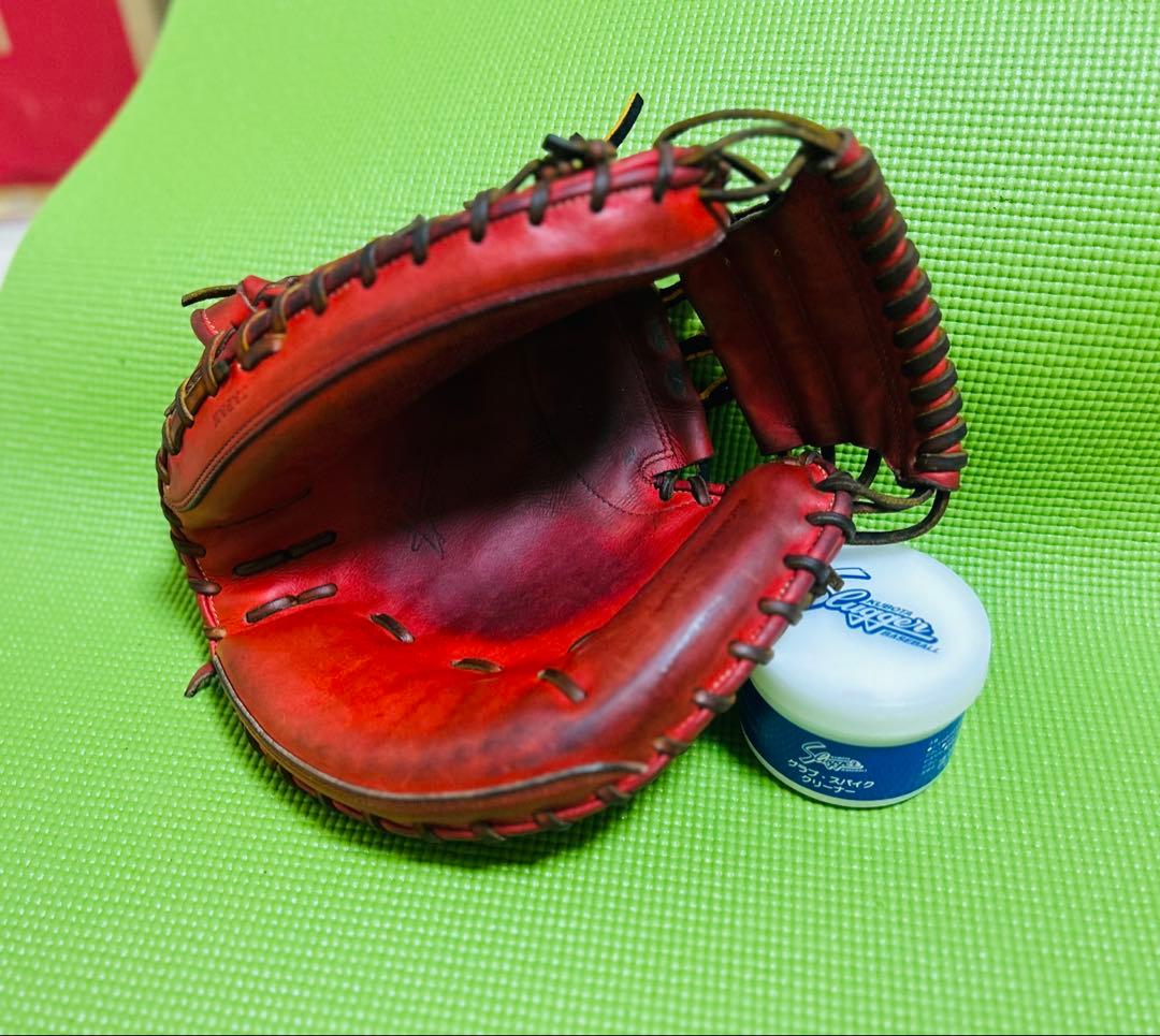 【爆音】日本製　Wilson staff ウィルソン　硬式 キャッチャーミット