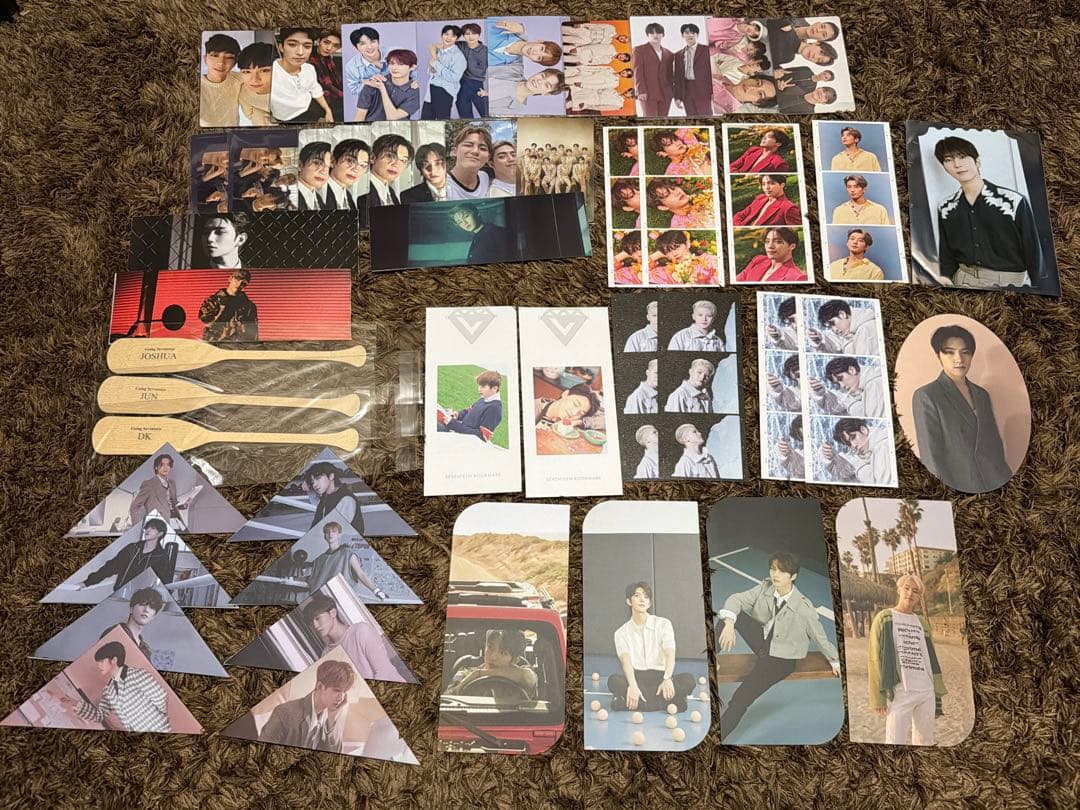 SEVENTEEN 　公式　特典　グッズ　トレカ　全メンバー　1000点以上