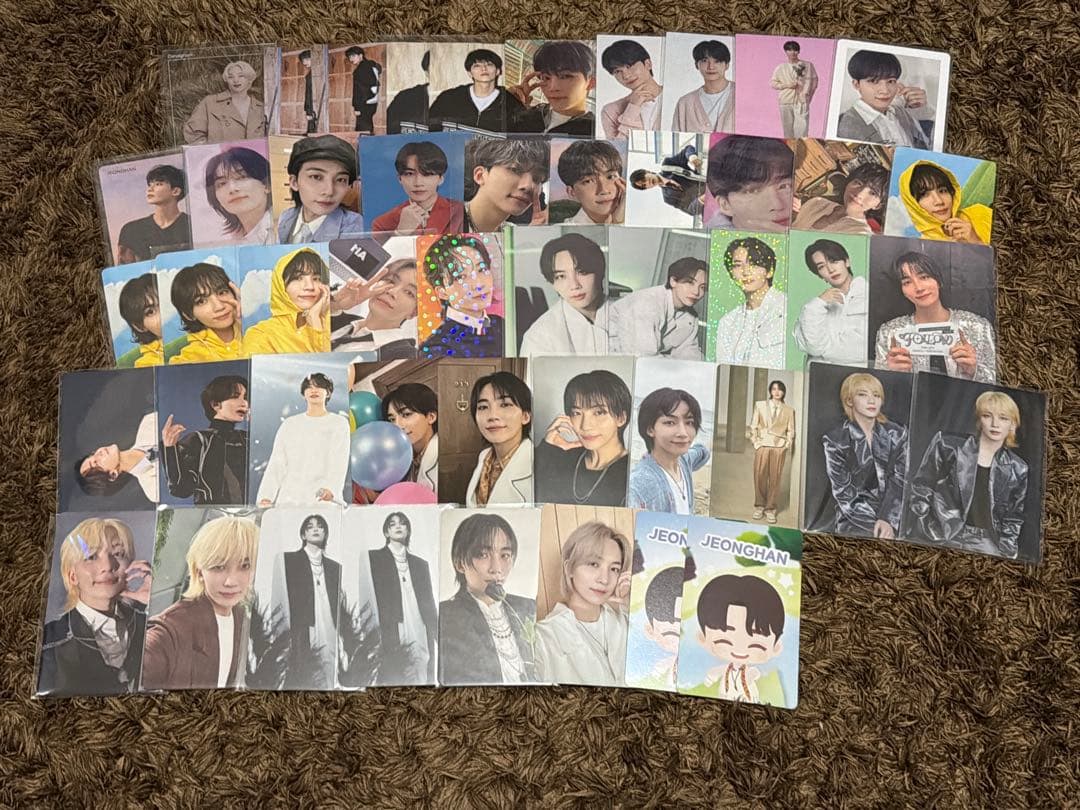 SEVENTEEN 　公式　特典　グッズ　トレカ　全メンバー　1000点以上