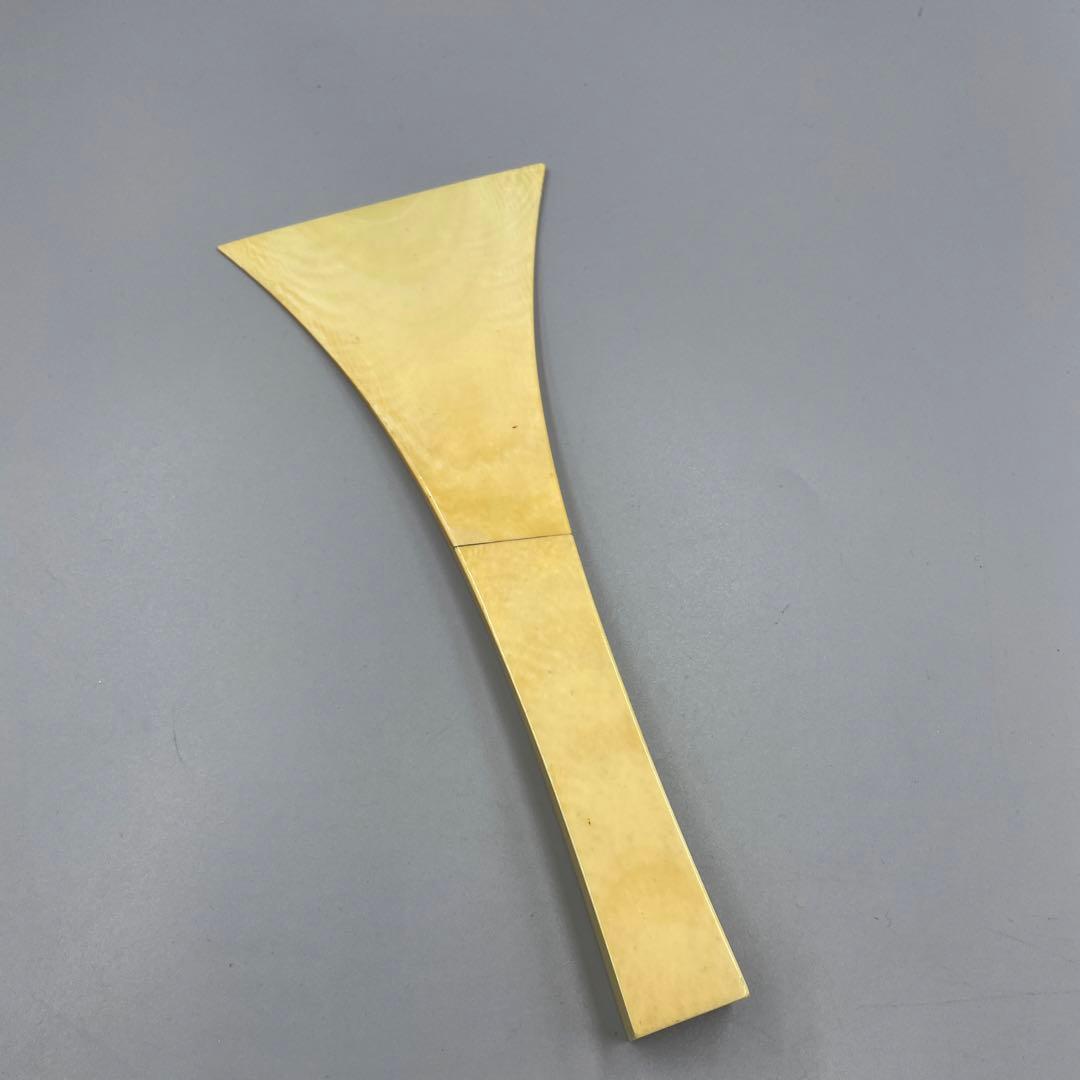 239ヴィンテージ 天然素材　三味線バチ　重さ約85g