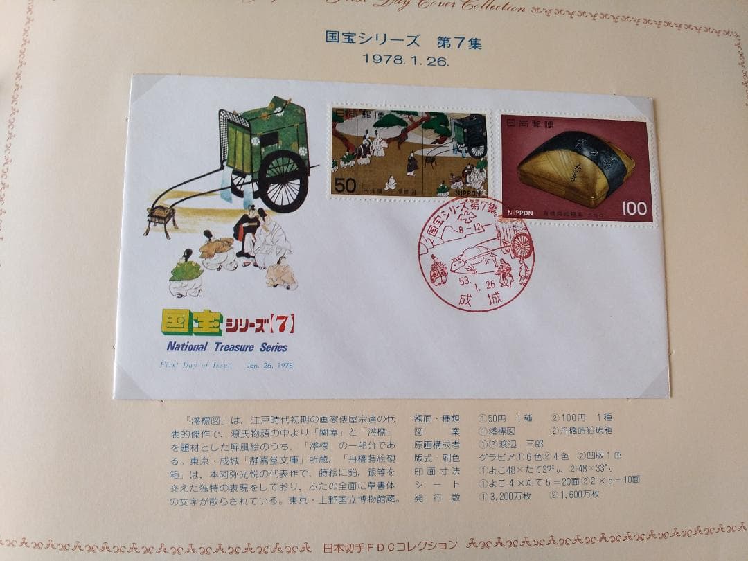 初日カバー 1978年 昭和53年 午年 記念切手 切手 25通ファイル 新品A
