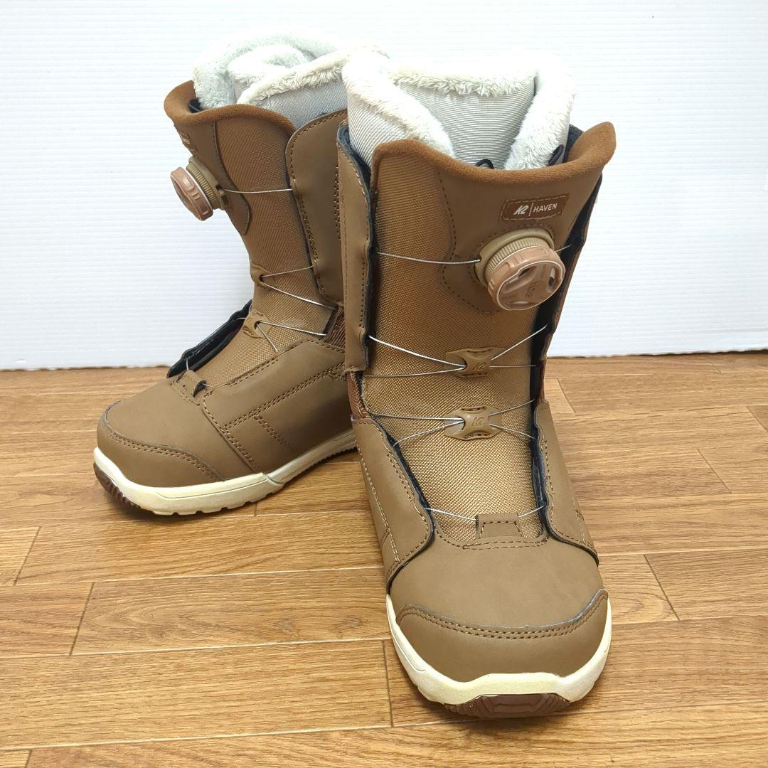 美品　K2 HAVEN ヘブン スノボブーツ 24.0cm BOA レディース