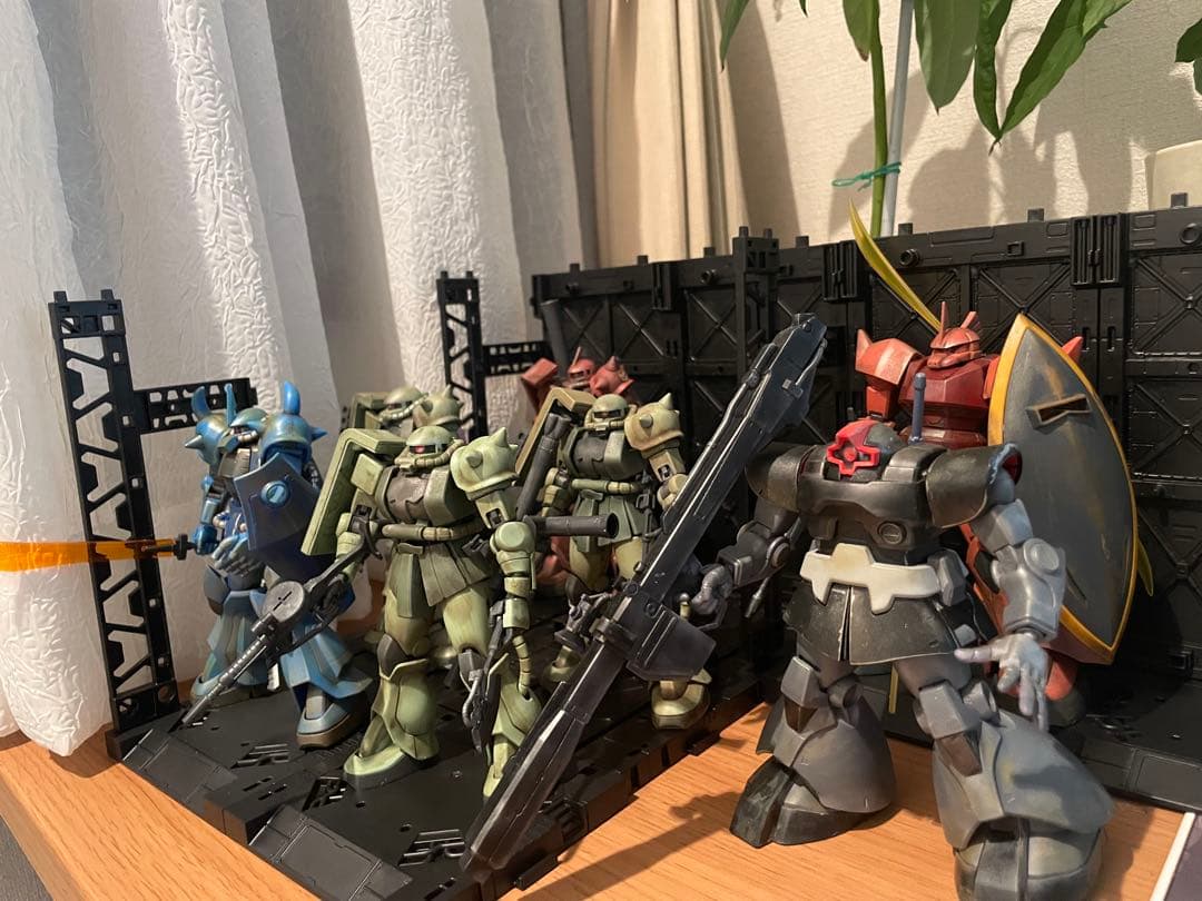 HG ガンプラ セット 複数体一部塗装、ジャンク品扱い