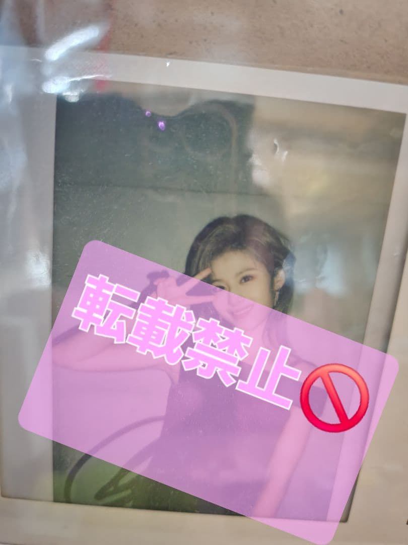 twiceサナ　サイン入りチェキ