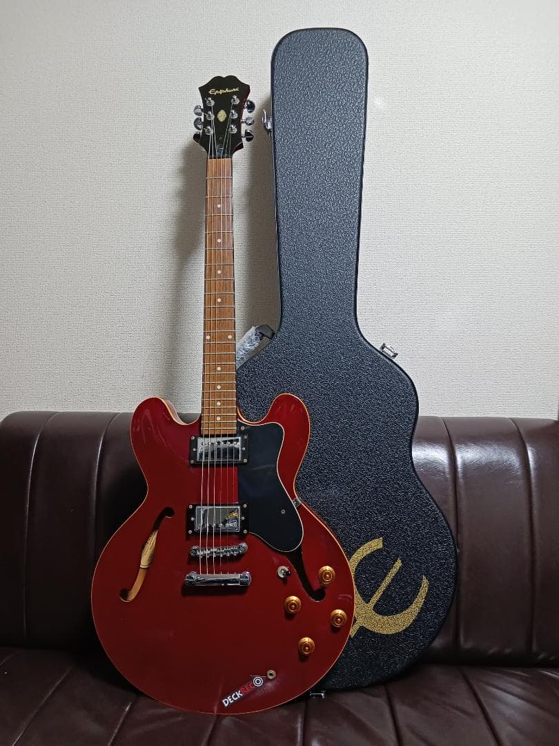 エピフォンepiphoneセミアコ　ES335