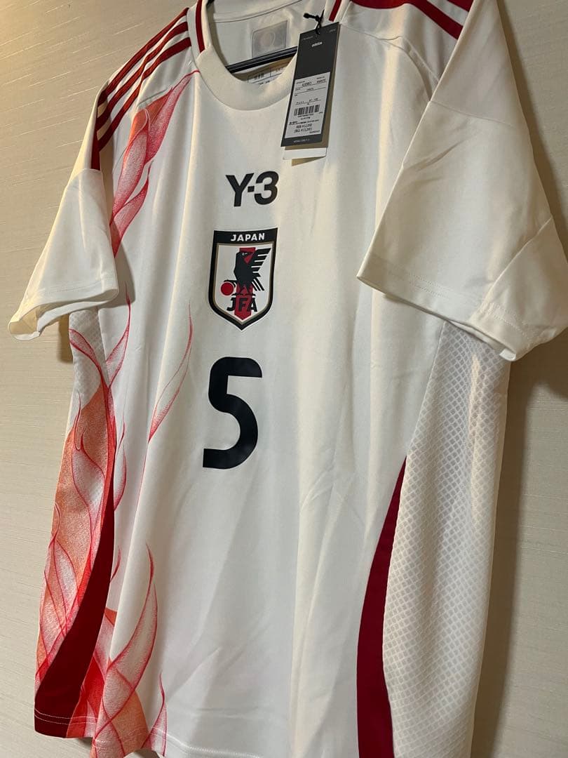 市原吏音　RB大宮アルディージャ 2024 Y3 日本代表　アウェイユニフォーム