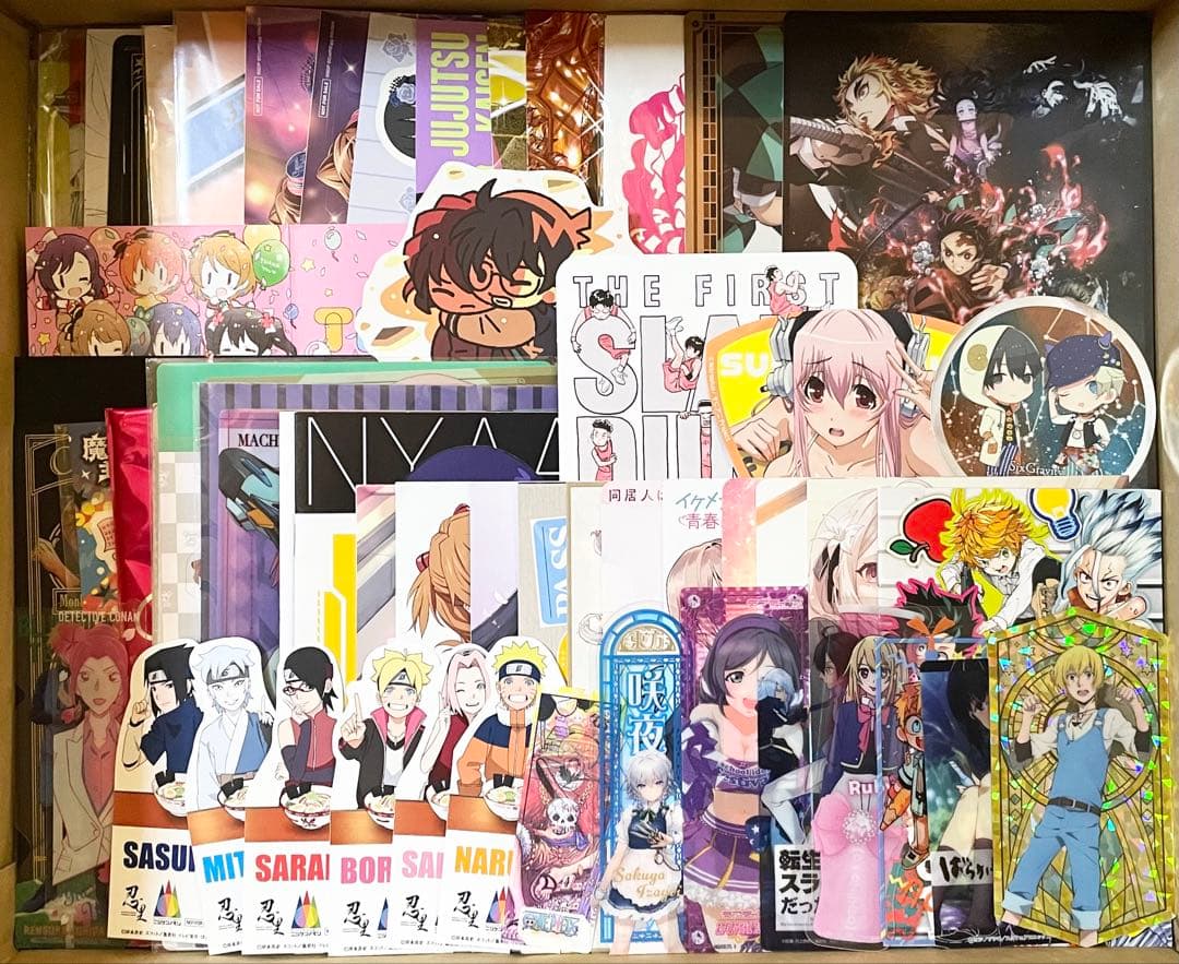 アニメ マンガ キャラクター 紙類 薄物 1000点 まとめ売り トレカ無し