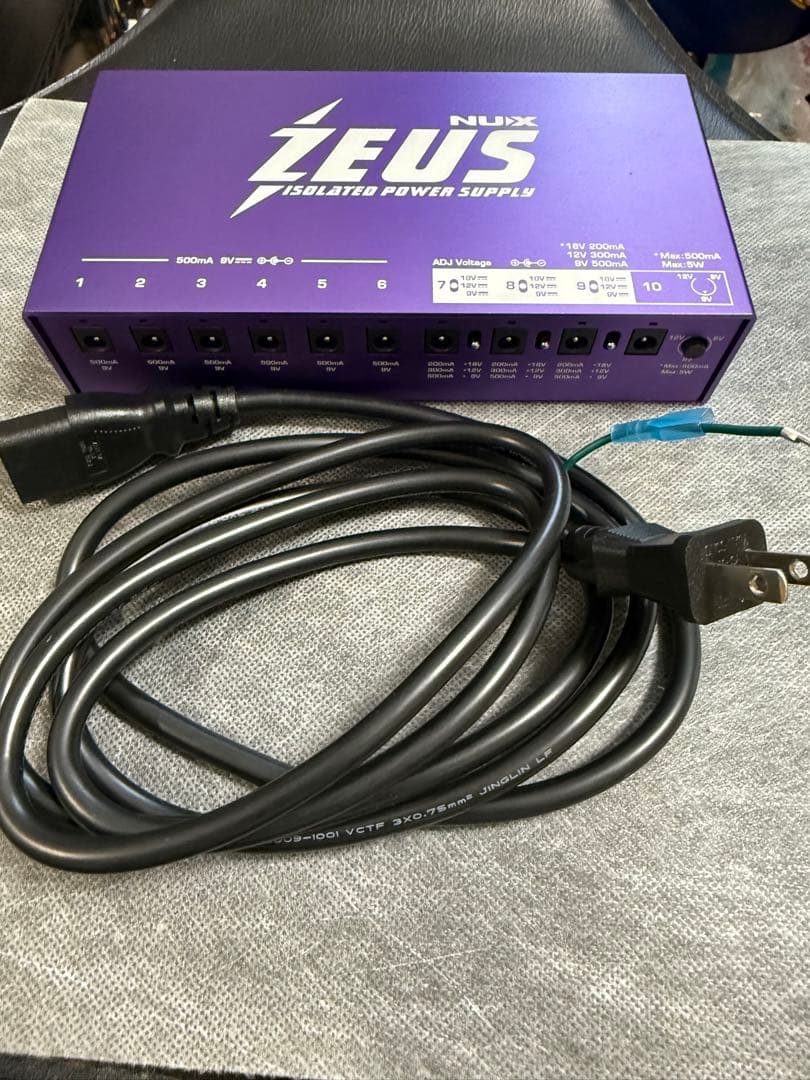 NUX ZEUS ISOLATED POWER SUPPLY パワーサプライ