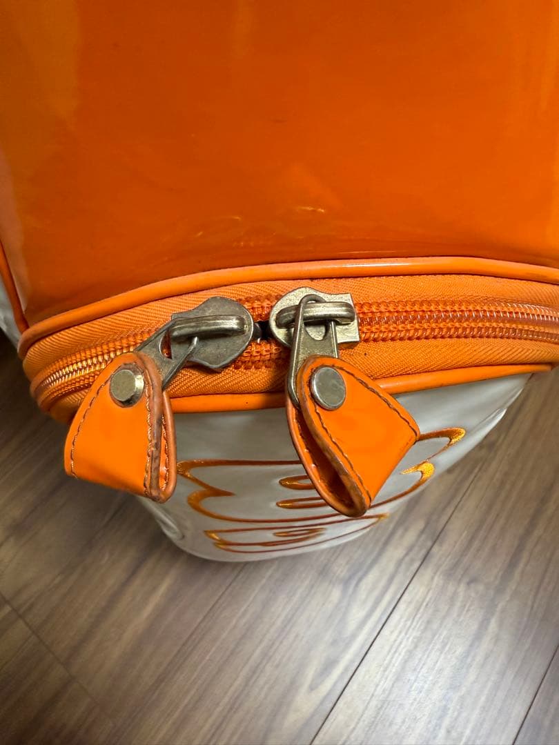 PEARLY GATES ゴルフバッグ 89 オレンジ/ホワイト