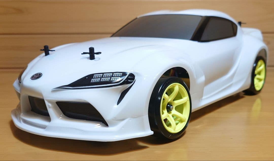 アライブフーン映画S15シルビアLEDボディ＆ヨコモドリパケ2WDフルセット完成