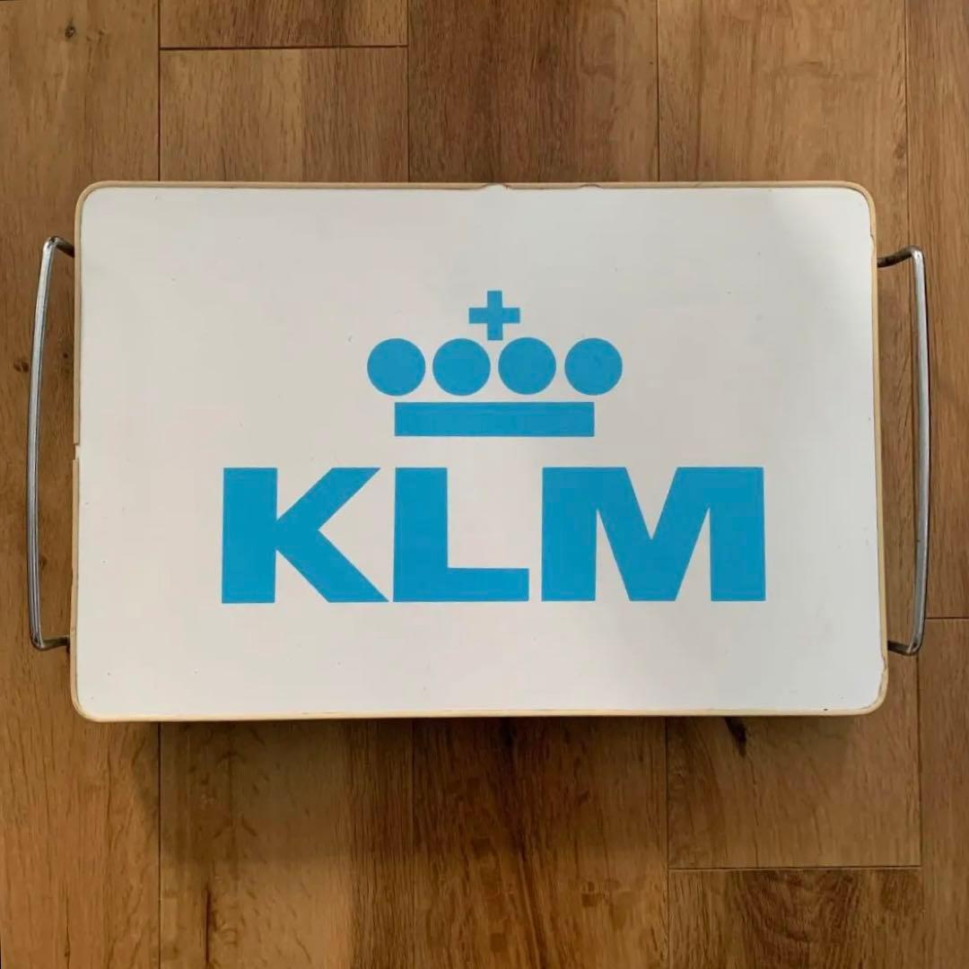 KLM オランダ航空 ヴィンテージ テーブル トレイ エアライングッズ