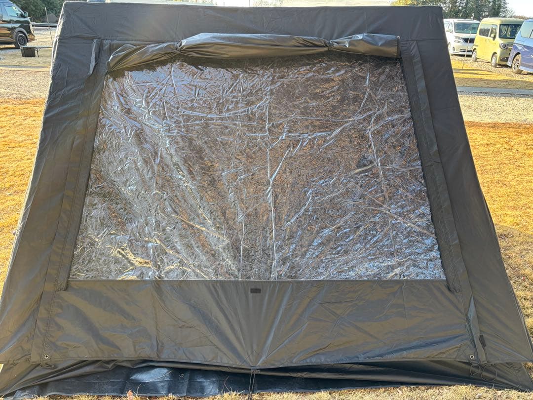 camvil ケムビル　Aテント　ブラック　軍幕　TPU