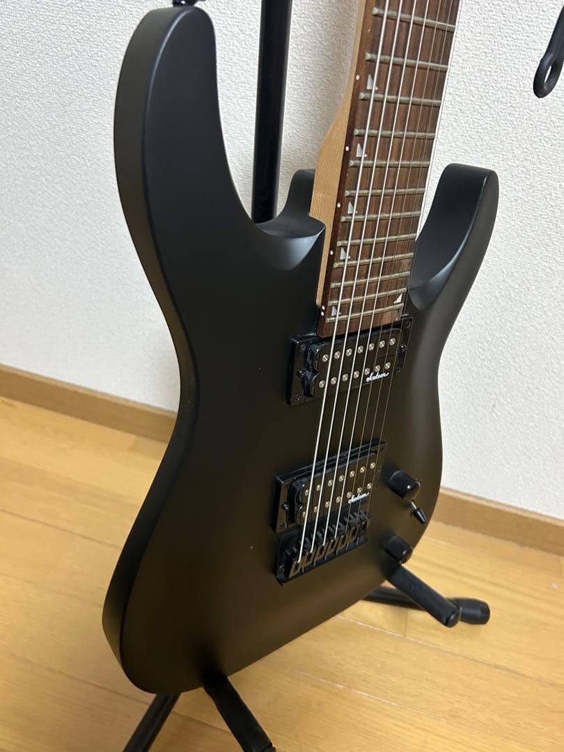 山本孝太郎 Jackson js22-7 エレキギター マットブラック