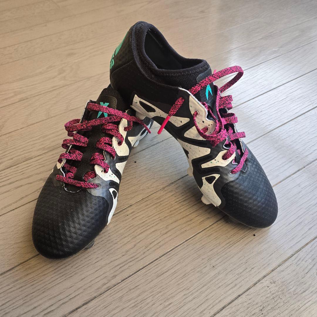 アディダス サッカースパイク 25.5 エックス15＋ プライムニット