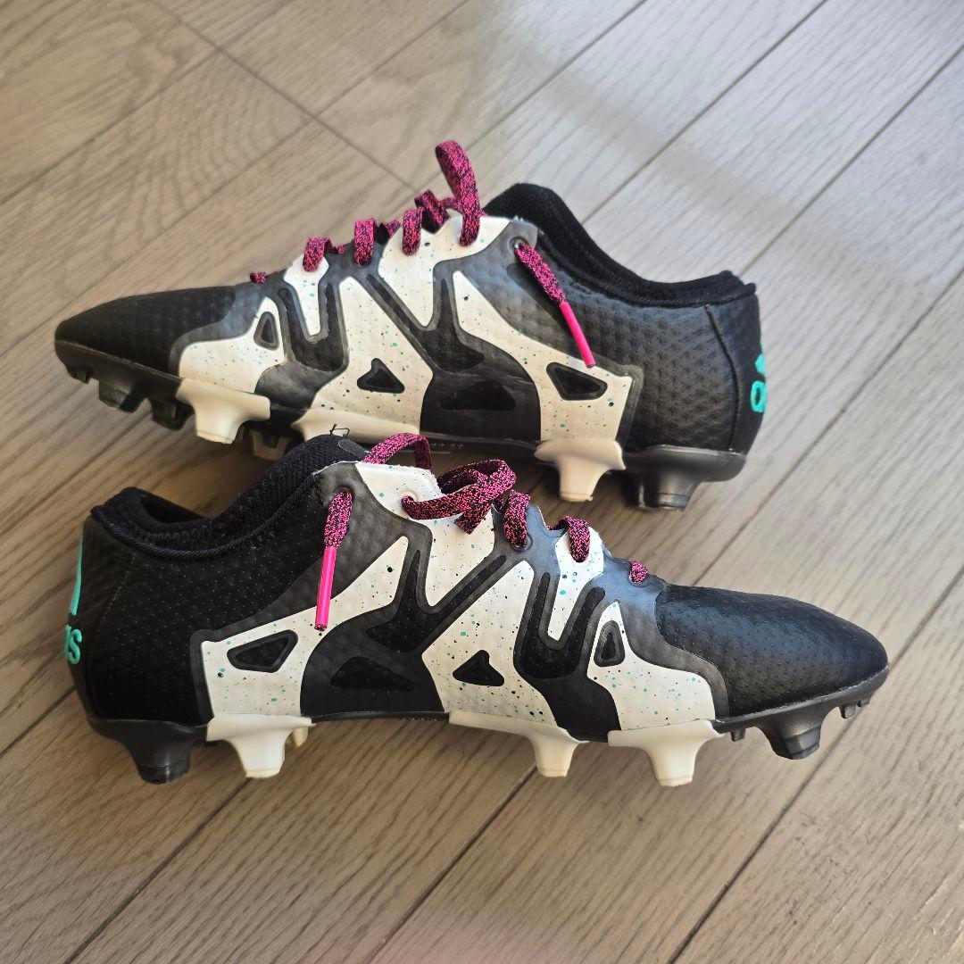 アディダス サッカースパイク 25.5 エックス15＋ プライムニット