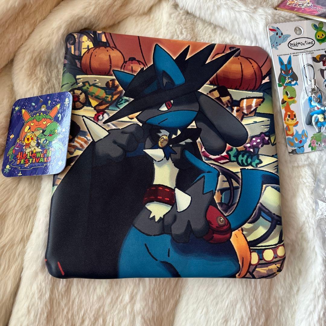 ポケモンセンター　ルカリオ　ぬいぐるみ　デラックスセット