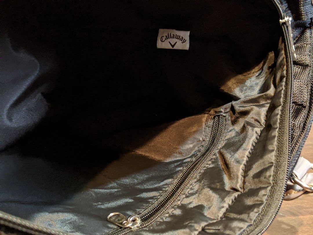 キャロウェイ　2way エナメル　系　トートバッグ　ショルダーバッグ　ゴルフ　靴