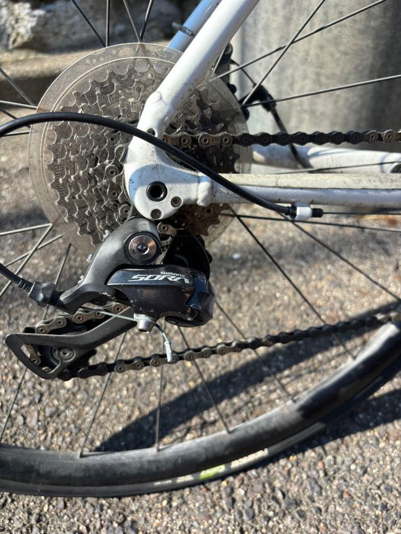 Trek Domane AL 3 Disc サイコン、ライト、ベル付属