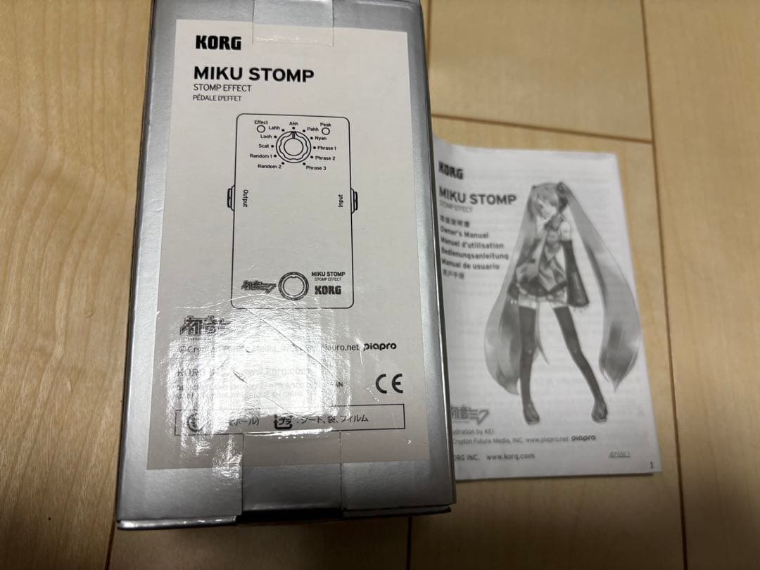 KORG MIKU STOMP 初音ミク エフェクター ミクストンプ