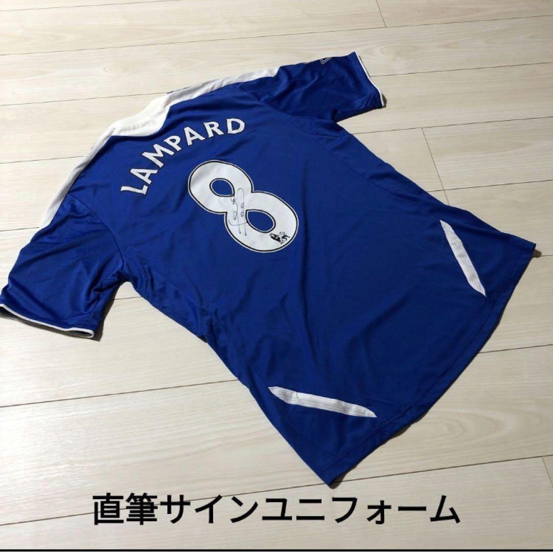 【希少】ランパード直筆サイン入ユニ　チェルシー11/12ホームタグ付