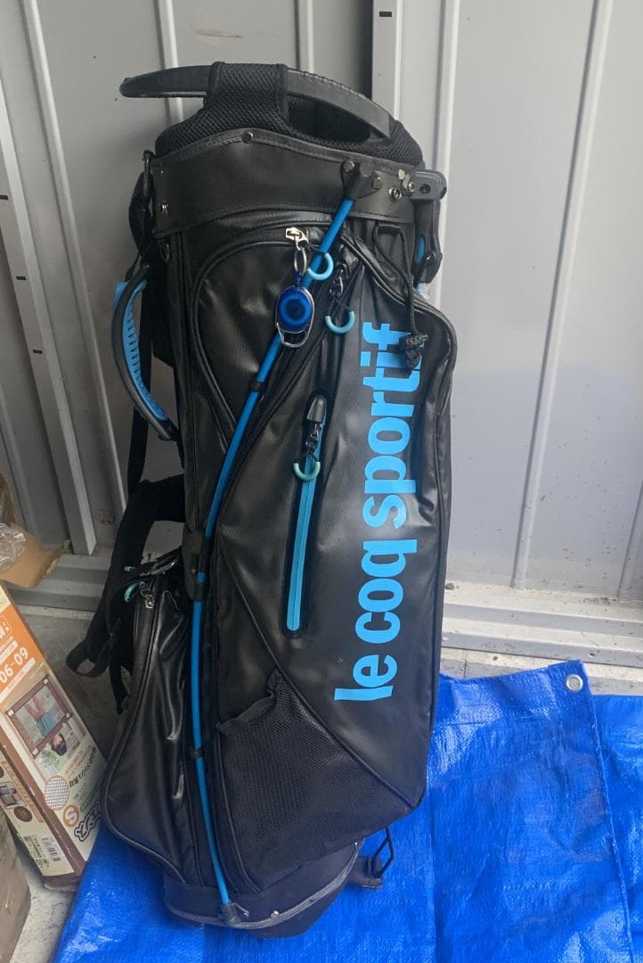 le coq sportif ルコック スタンドキャディバッグ 現状品!!