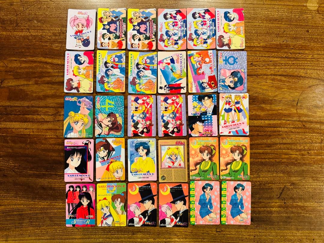 セーラームーン トレカ 、シール　まとめ売り