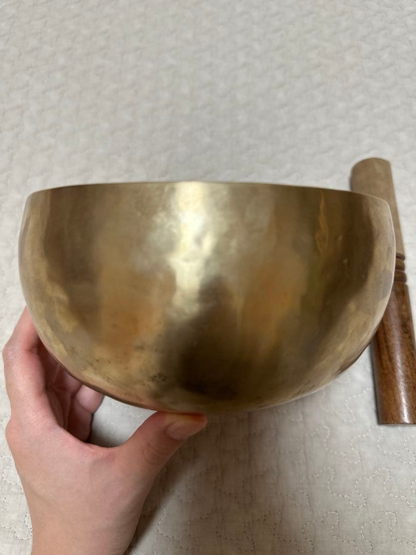 インド製シンギングボウルとマレット
