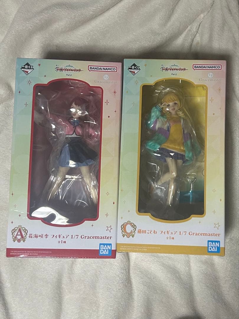 学園アイドルマスター 花海咲季 藤田ことね 一番くじ フィギュア