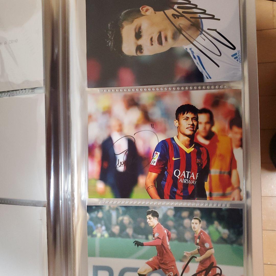 サッカー選手サイン　②　直筆サイン