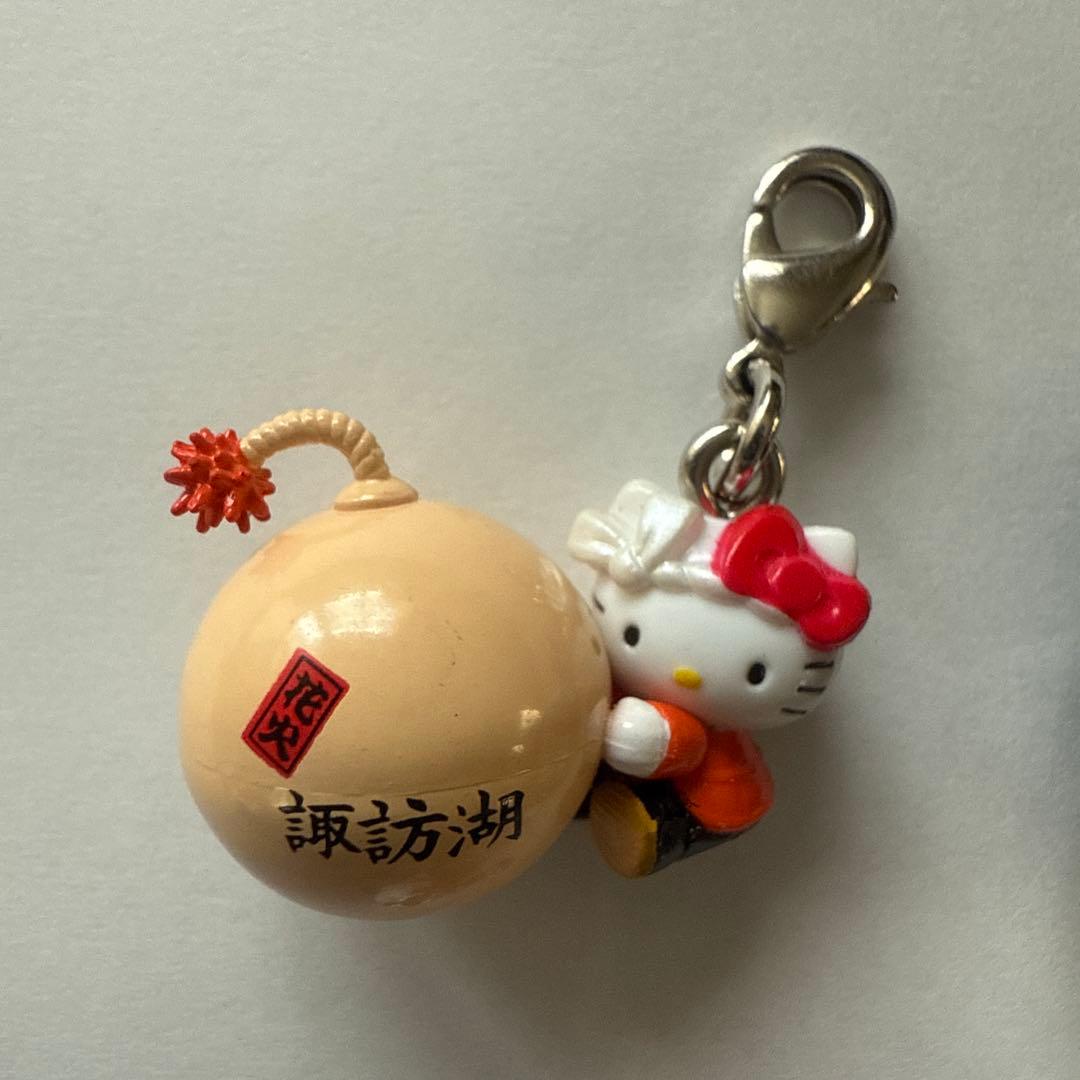 《廃盤》ハローキティ ご当地限定チャーム＆ストラップセット