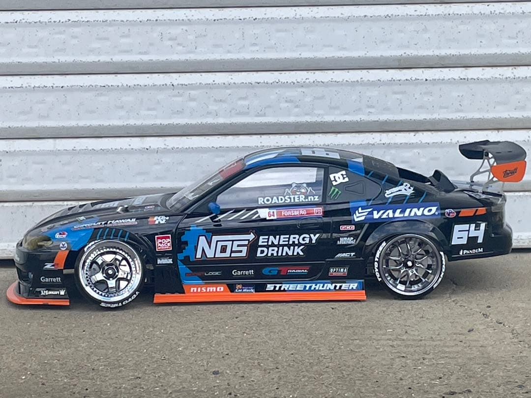 ヨコモ yokomo 下田沙也加 シルビアS15 塗装済みボディ　ラジドリ