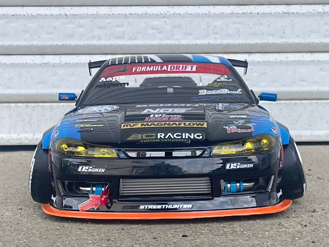 ヨコモ yokomo 下田沙也加 シルビアS15 塗装済みボディ　ラジドリ